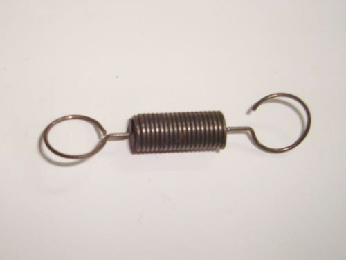 Where is tension spring usually used?
